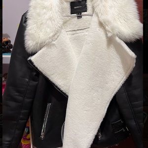 Stylish leather jacket